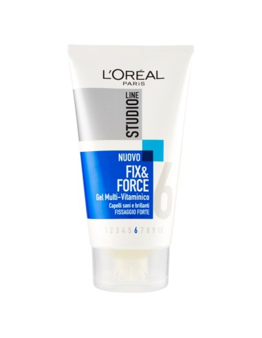 Studio Line Gel Per Capelli - 150ml - N.6 - Forte Fix&force Multi-vitaminico